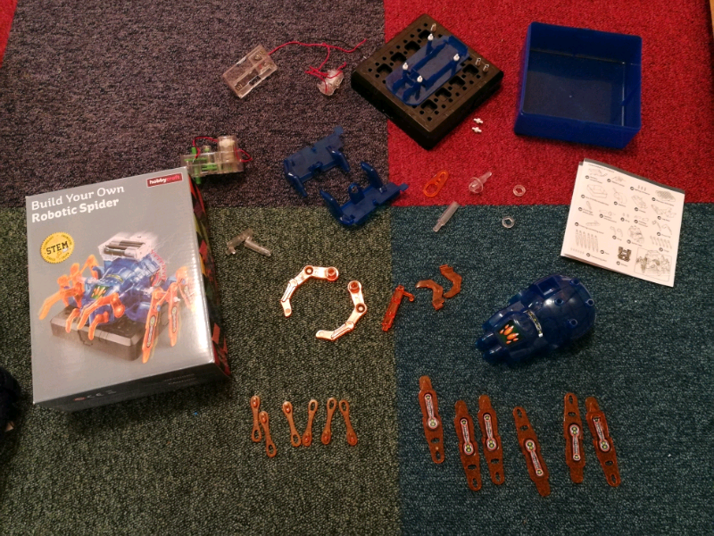 build your own robotic spider